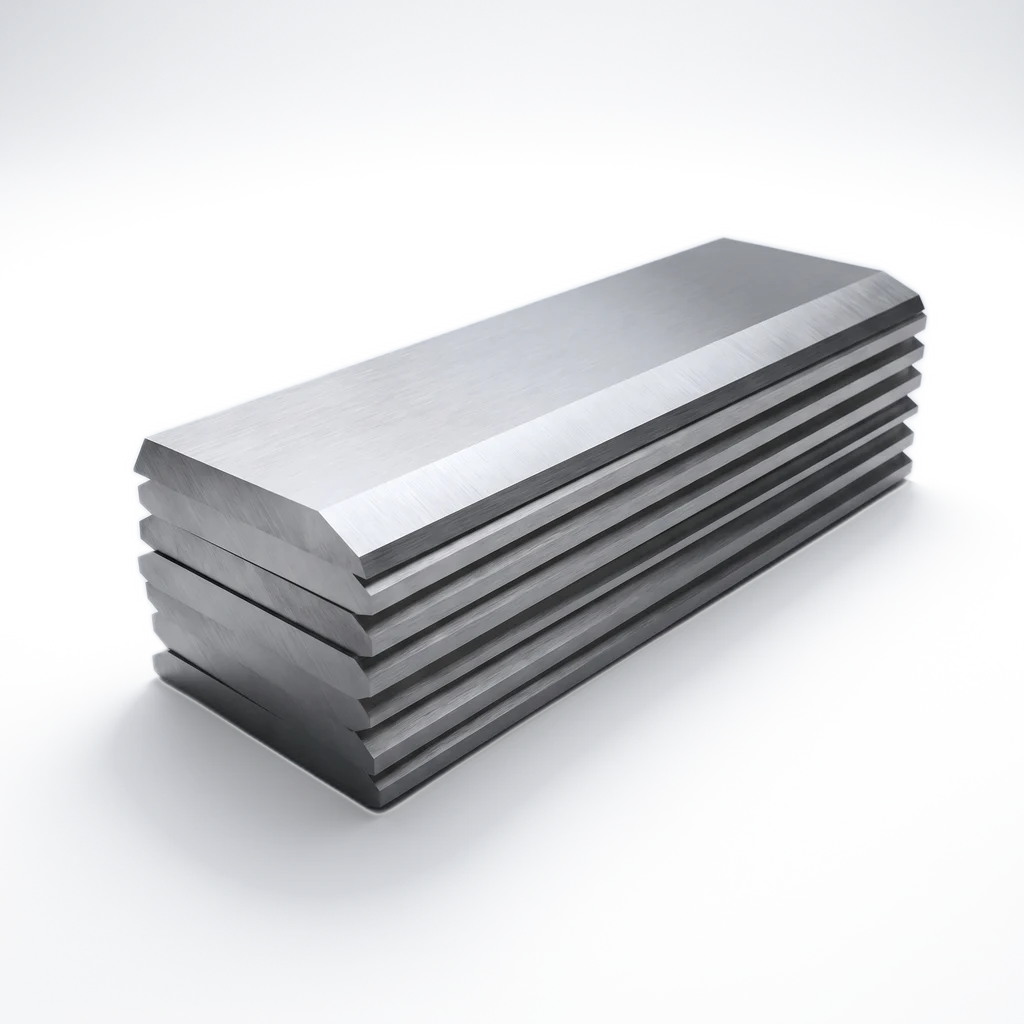 Beveled Edge Steel Bars