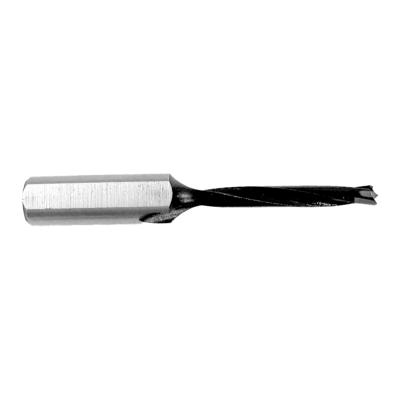 8mm x 57mm Carbide Tipped Boring Bit — Brad Point, Right-Hand