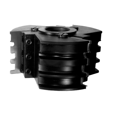 6 in. x 60mm x 40mm Bore Flooring Insert Head, 3-Wing