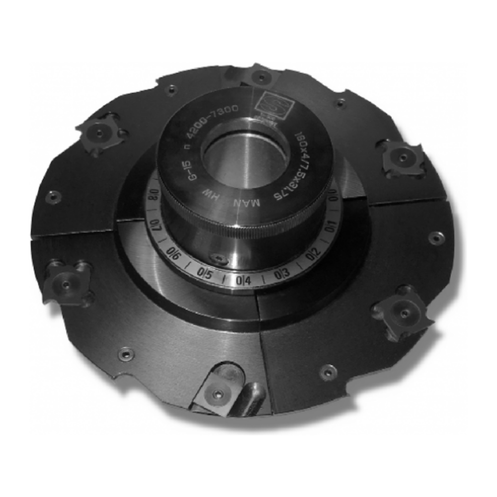 IG660A 180mm turn-to-adjust groover, 1-1/4 inch bore