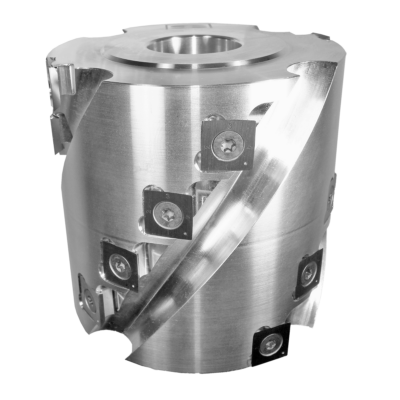 4 in. OD x 4 in. CEL x 1-1/4 in. Bore Indexable Profiling Head, 4-Wing