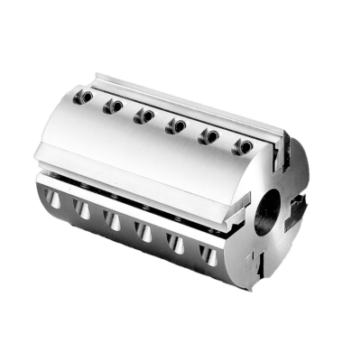4 in. OD x 3 in. CB Knife Head, 4-Pocket, 20° Hook, 1-1/4 in. Bore