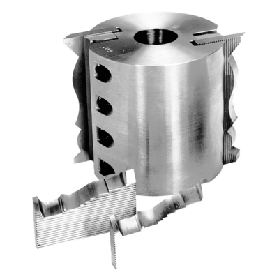 2-3/4 in. OD x 2 in. CB Knife Head, 2-Pocket, 15° Hook, 3/4 in. Bore